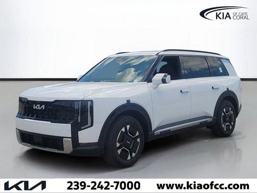Glacial White Pearl 2027 Kia Telluride Hybrid EX