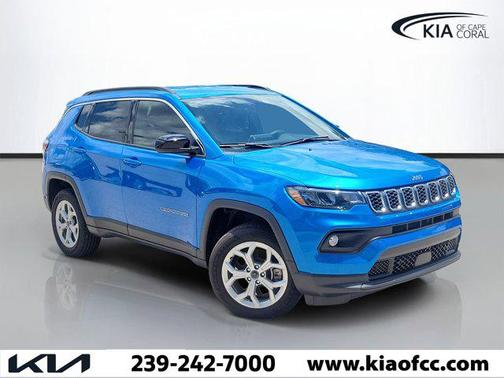 Hydro Blue Pearlcoat 2025 Jeep Compass Latitude