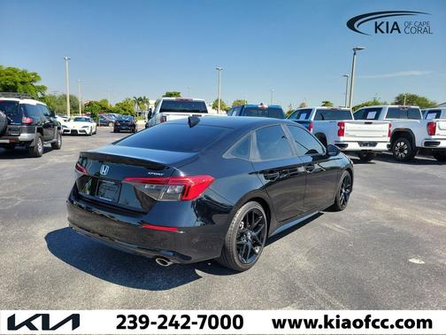 Crystal Black Pearl 2024 Honda Civic Sport