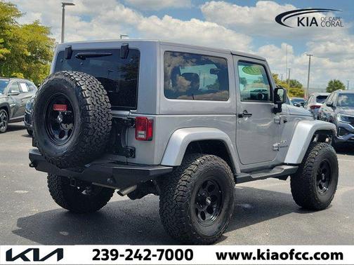 Billet Silver Metallic Clearcoat 2017 Jeep Wrangler Sahara