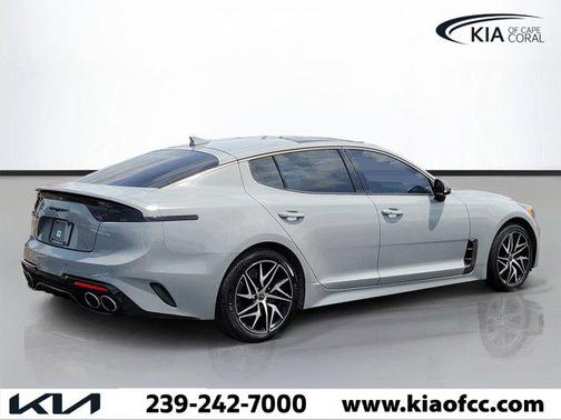 Ceramic Silver 2023 Kia Stinger GT-Line