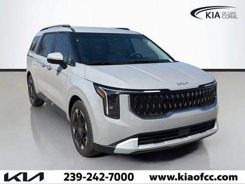 Ceramic Silver 2026 Kia Carnival EX