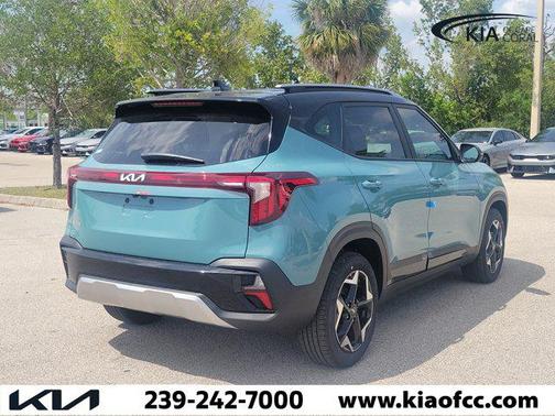 Pluton Blue/Black Roof 2026 Kia Seltos S