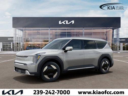 Ivory Silver 2026 Kia EV9 Wind
