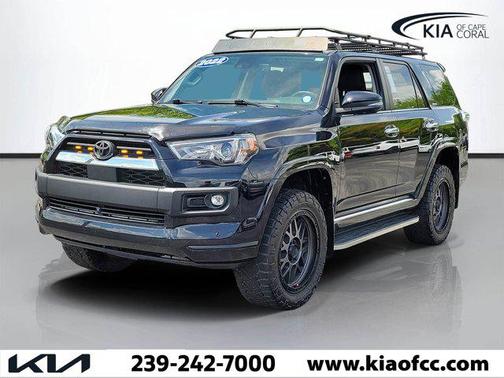 Midnight Black Metallic 2022 Toyota 4Runner Limited