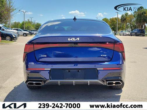 Yacht Blue 2025 Kia K5 GT