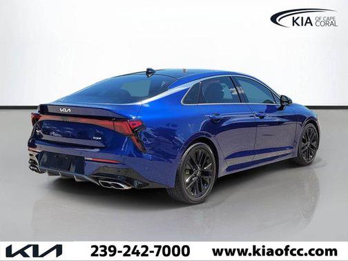 Yacht Blue 2025 Kia K5 GT