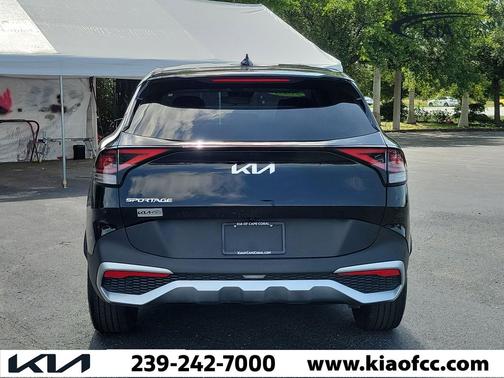 Ebony Black 2025 Kia Sportage EX