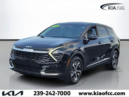 Ebony Black 2025 Kia Sportage EX