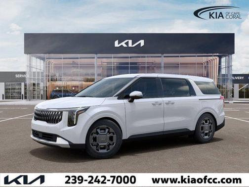 Snow White Pearl 2026 Kia Carnival Hybrid EX