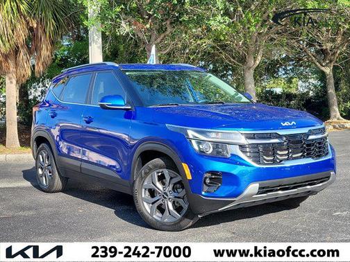 Neptune Blue 2024 Kia Seltos S