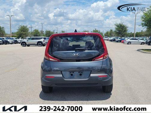 Gravity Gray 2021 Kia Soul LX