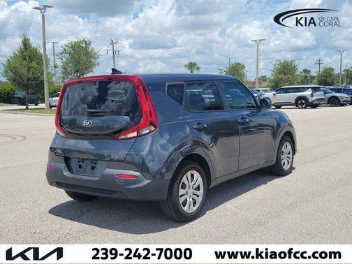 Gravity Gray 2021 Kia Soul LX