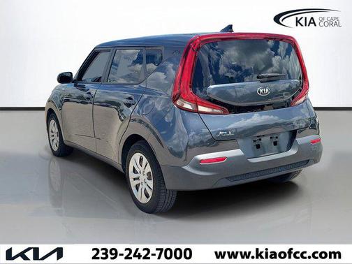 Gravity Gray 2021 Kia Soul LX