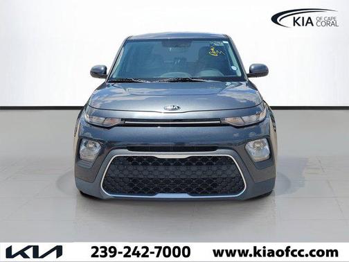 Gravity Gray 2021 Kia Soul LX