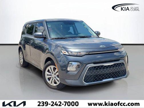 Gravity Gray 2021 Kia Soul LX