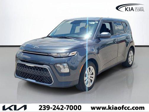 Gravity Gray 2021 Kia Soul LX