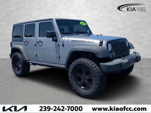 2016 Jeep Wrangler Unlimited Black Bear