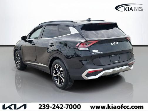 Ebony Black 2025 Kia Sportage EX
