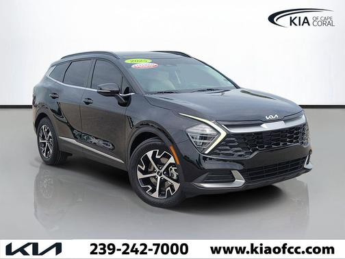 Ebony Black 2025 Kia Sportage EX