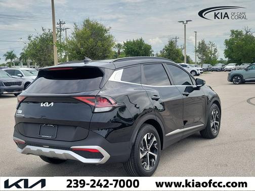 Ebony Black 2025 Kia Sportage EX