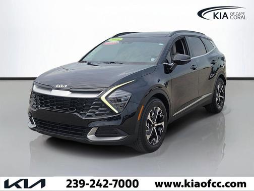 Ebony Black 2025 Kia Sportage EX