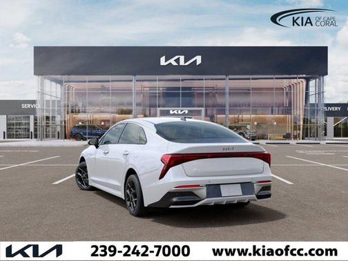 Snow White Pearl 2026 Kia K5 LXS FWD