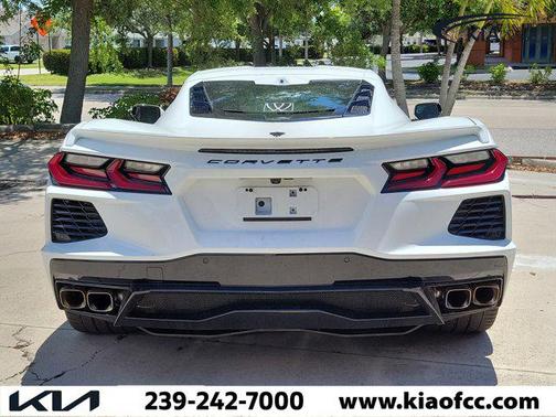 Arctic White 2023 Chevrolet Corvette Stingray w/2LT