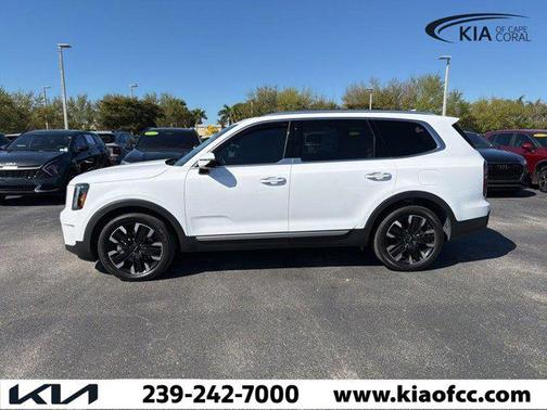 Glacial White Pearl 2024 Kia Telluride SX Prestige