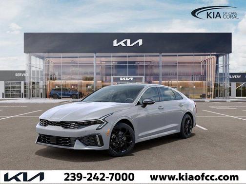 Gray 2026 Kia K5 GT-Line AWD