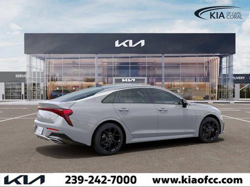 Gray 2026 Kia K5 GT-Line AWD
