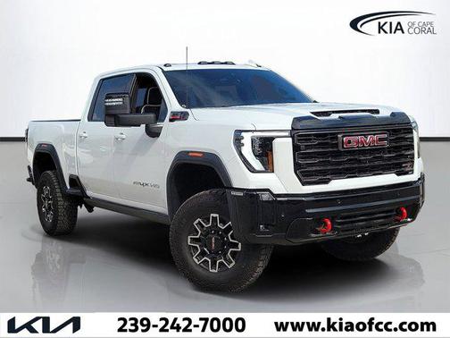 Summit White 2026 GMC Sierra 2500 AT4X