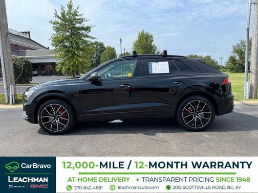 Mythos Black Metallic 2023 Audi SQ8 Premium Plus TFSI quattro Tiptronic
