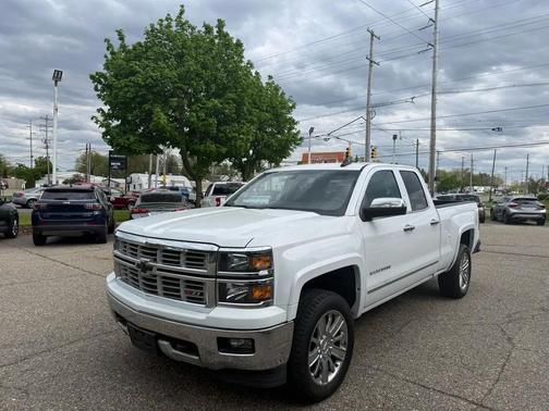 Summit White 2015 Chevrolet Silverado 1500 LTZ