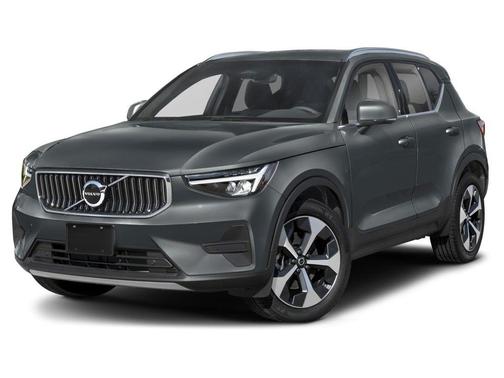 Silver Dawn Metallic 2025 Volvo XC40 B5 Plus Dark Theme