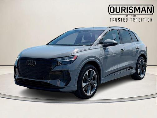 Pebble Gray 2024 Audi Q4 e-tron Prestige