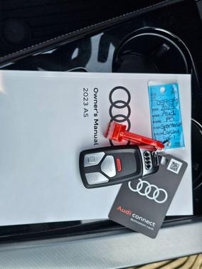 Mythos Black Metallic 2023 Audi A5 Sportback 45 S Line Prestige