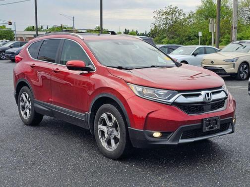 Basque Red Pearl II 2018 Honda CR-V EX-L