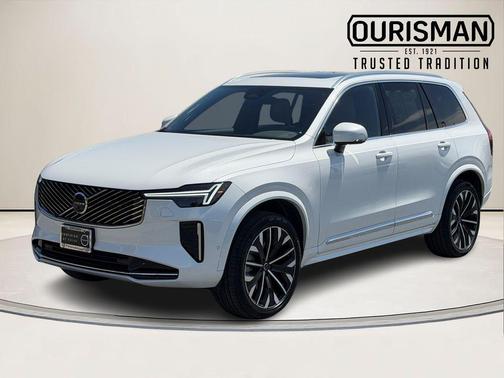 Crystal White Pearl 2026 Volvo XC90 B6 Plus 6-Seater
