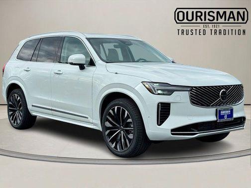 Crystal White Pearl 2026 Volvo XC90 Plug-In Hybrid T8 Ultra