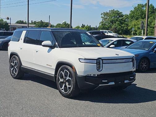 White 2023 Rivian R1S Adventure