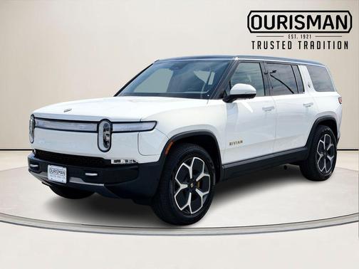Glacier White 2023 Rivian R1S Adventure
