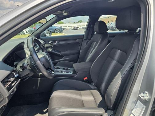 Solar Silver Metallic 2025 Honda Civic Sport