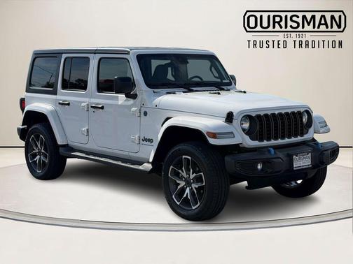Bright White Clearcoat 2024 Jeep Wrangler 4xe Sport S