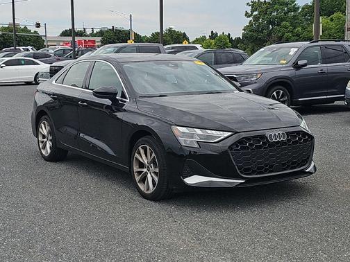 Brilliant Black 2025 Audi A3 Premium