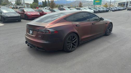 Solid Black 2022 Tesla Model S Plaid