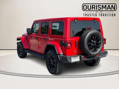 Red Clearcoat 2025 Jeep Wrangler 4xe Sahara