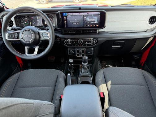 Red Clearcoat 2025 Jeep Wrangler 4xe Sahara
