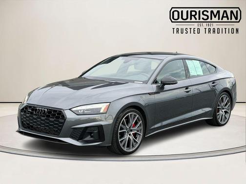 Daytona Gray Pearl Effect 2025 Audi A5 Sportback 45 S Line Premium Plus