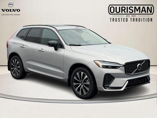 Silver Dawn Metallic 2023 Volvo XC60 B5 Plus Dark Theme